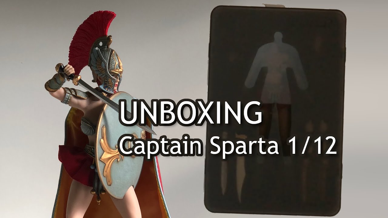 UNBOXING Captain Sparta 1/12 by TBLeague (ITEM-No. PL2019-143A)