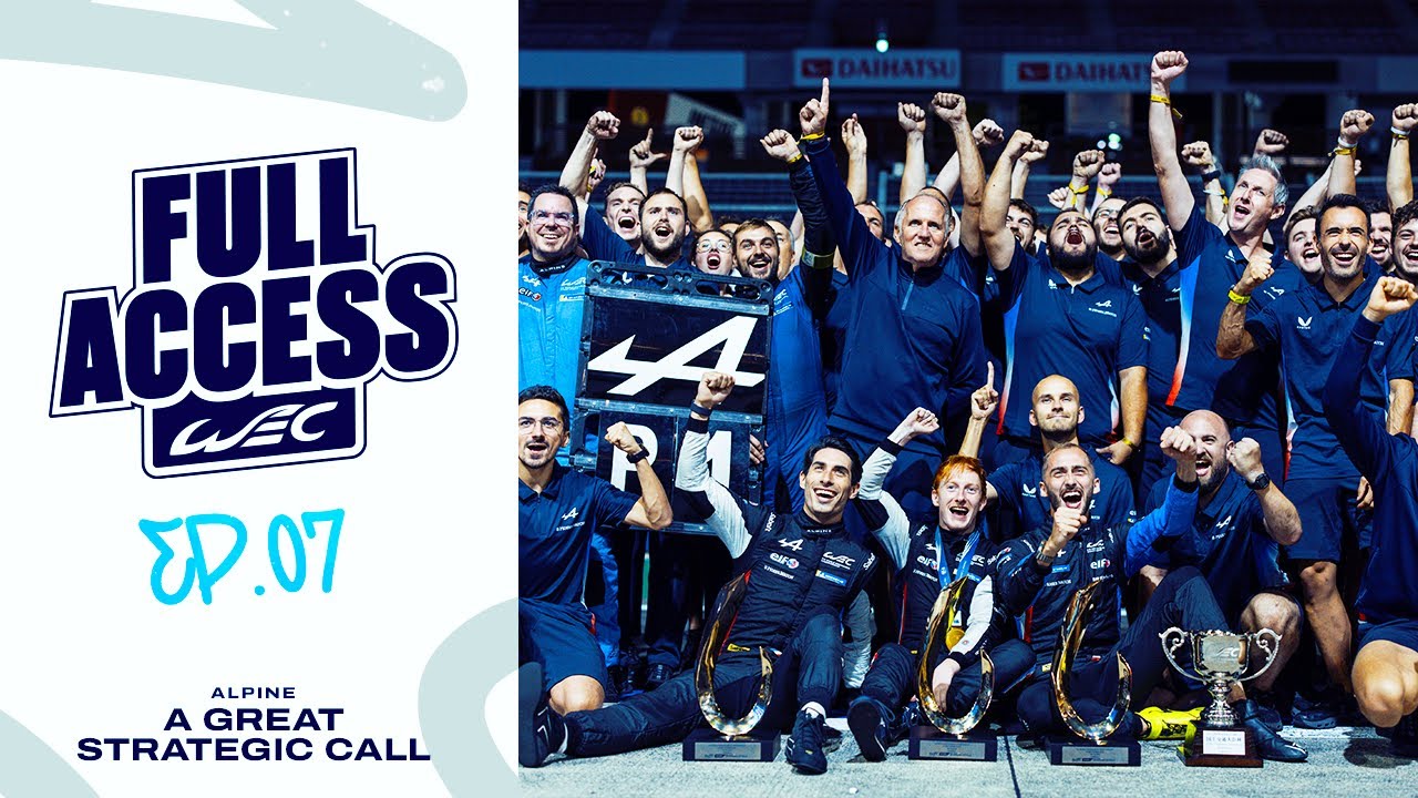A great strategic call from Alpine I Full Access Episode 07 I 6 Hours of Fuji 2025 I FIA WEC