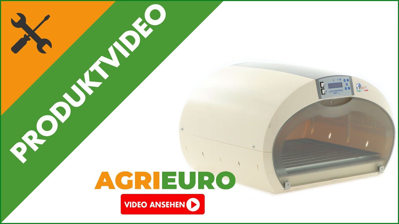 Produktvideo Professionelle Eier-Brutmaschine FIEM COSMO EVO 72