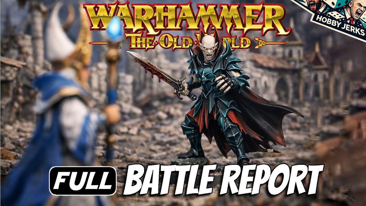 🧛 Vampire Counts vs High Elves | Old World Full Battle Report ⚔️