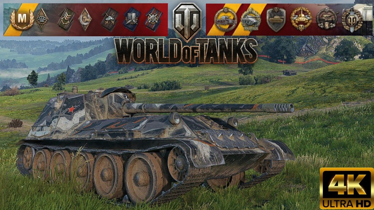 SU-100M1 - Westfield map - 9 Kills - 3,6K Damage Kolobanov World of Tanks