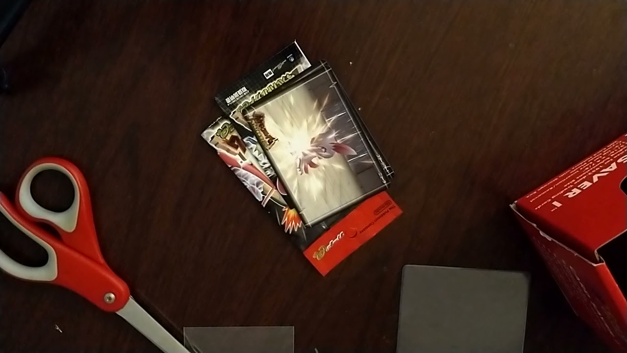 Pokemon Colosseum E Reader Cards Opening   Red Pack
