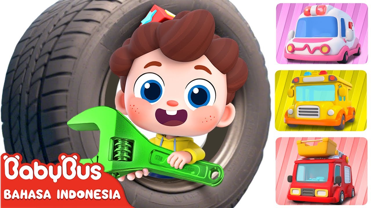 Puzzle Puzzle~Mobil Profesi 🚒🚓| Lagu Mobil | Lagu Anak-anak | Ayo ! Neo | BabyBus Bahasa Indonesia