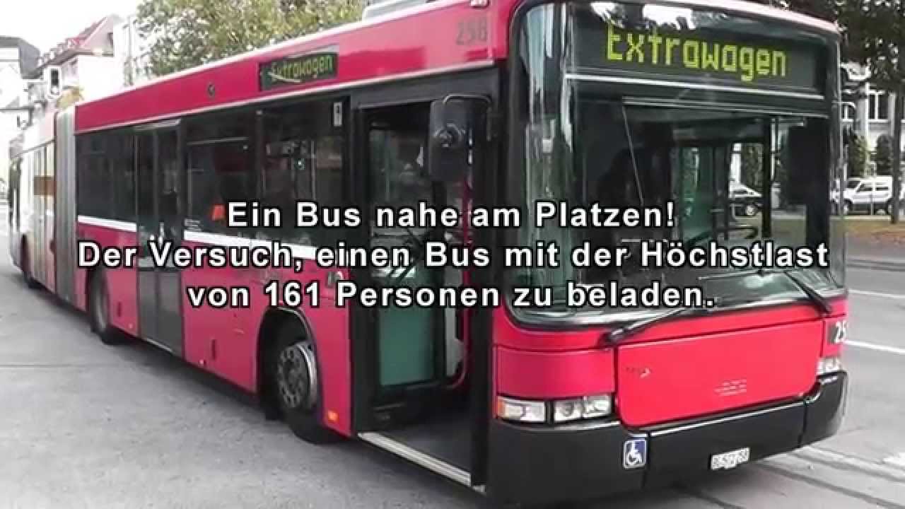 Mit Maximallast Bus fahren? Ja zum Tram Region Bern!