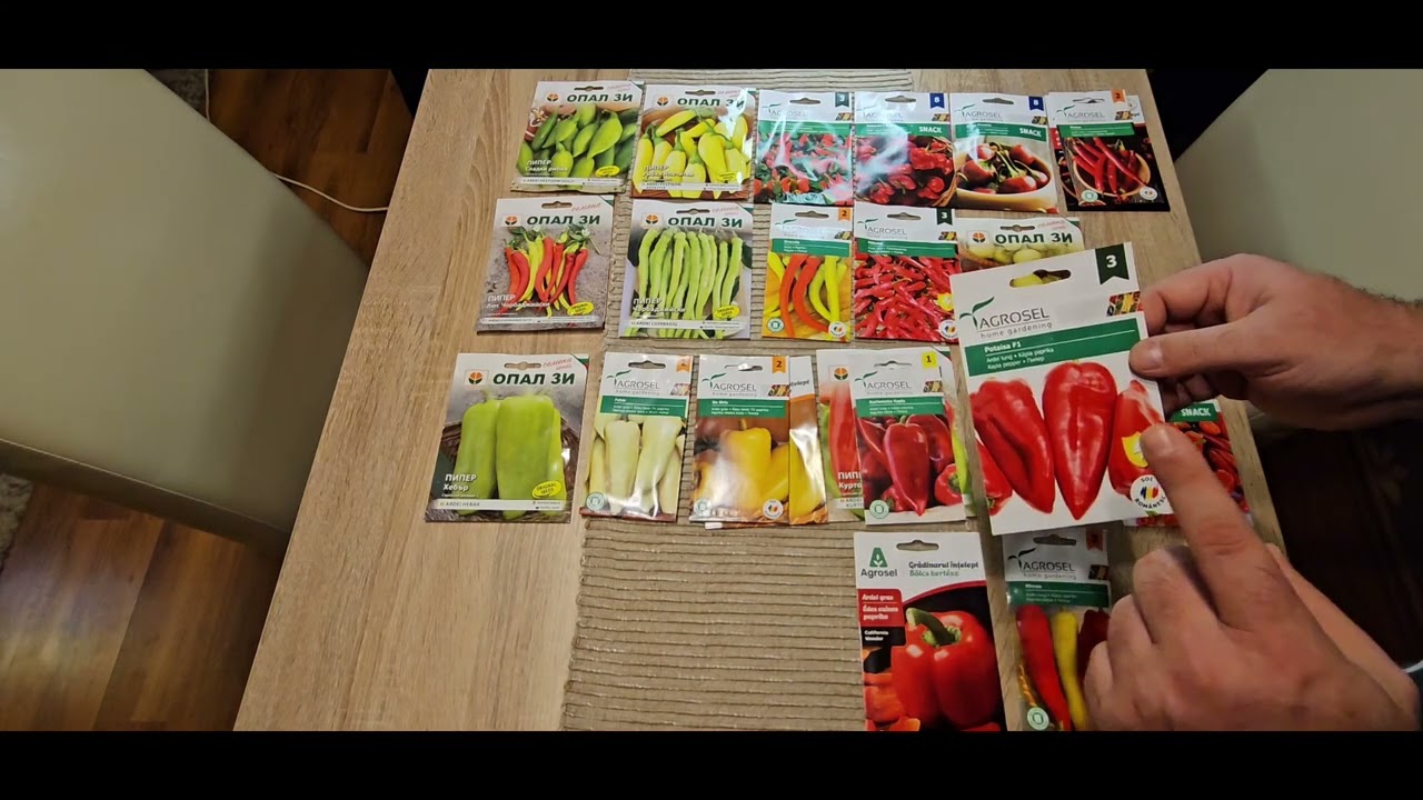 Hogyan válasszunk paprika vetőmagot?