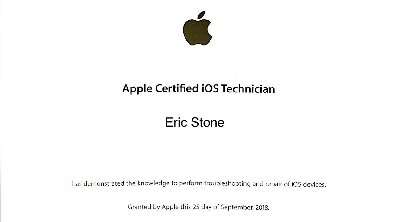 How to become an Apple Certified Technician