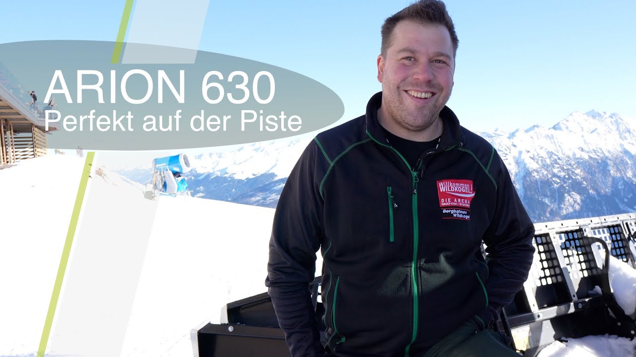 Wendigkeit im Schnee: Bergbahnen Wildkogel setzen auf ARION 630