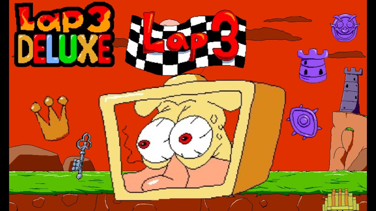 Pizza Tower Lap 3 Deluxe: ALL CHASES as The Noise (P rank and all keys)