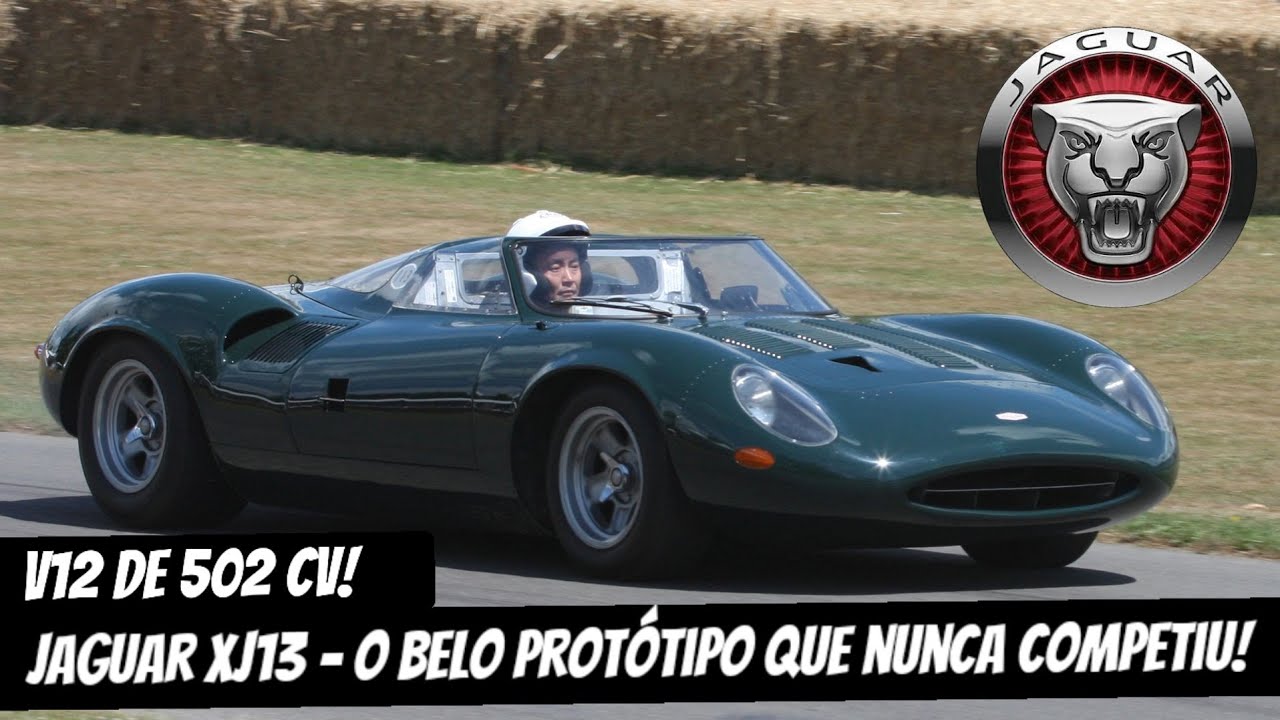 JAGUAR XJ13 - O BELO PROT&Oacute;TIPO V12 QUE NUNCA COMPETIU!!