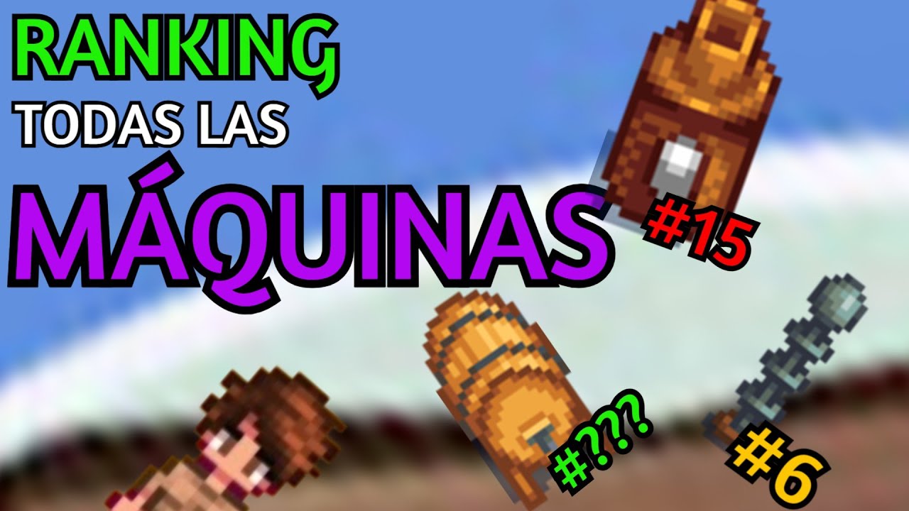 El RANKING DEFINITIVO de las MAQUINAS de Stardew Valley
