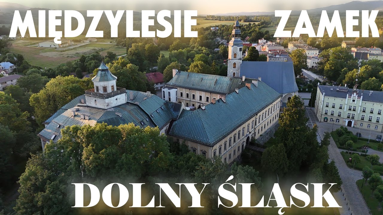 MIĘDZYLESIE - ZAMEK (woj. dolnośląskie, gm. Międzylesie) okiem drona