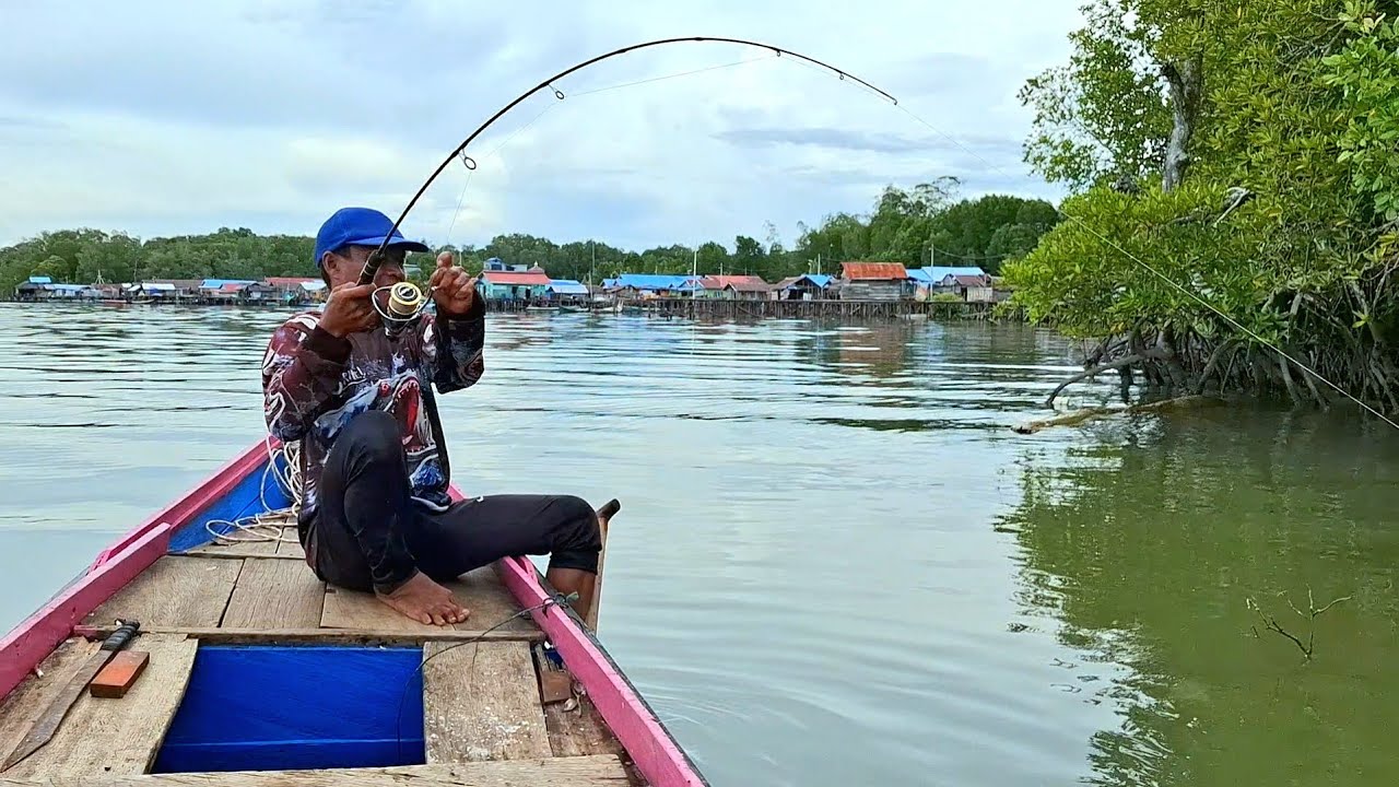 SENSASI MANCING DI MUARA BERAU, EDISI SPESIAL JORAN MELENGKUNG