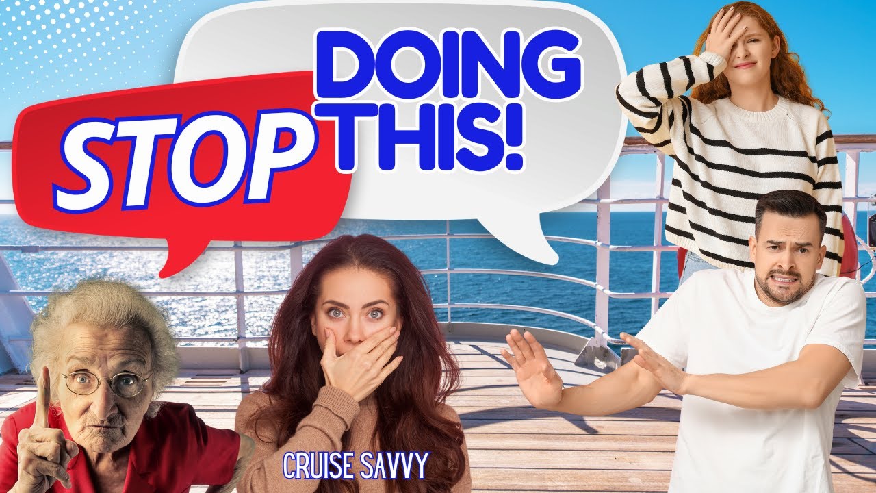 Правила поведения на круизном лайнере 🚢 | Ошибки на круизном лайнере, которые сводят всех с ума (...