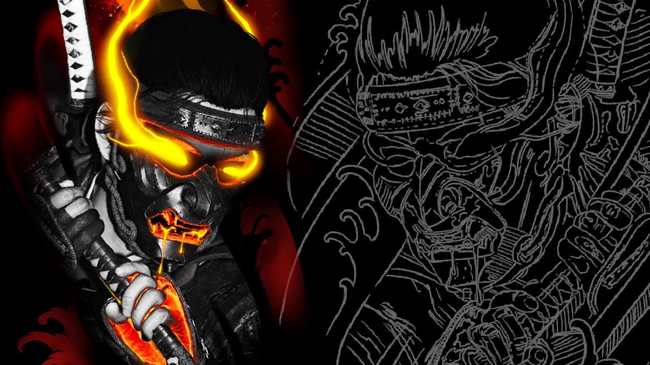 Juicy highlights- samurai tattoo