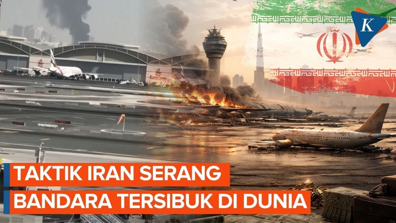 Taktik Iran Serang Bandara Tersibuk Timur Tengah, Apa yang Diincar Teheran?