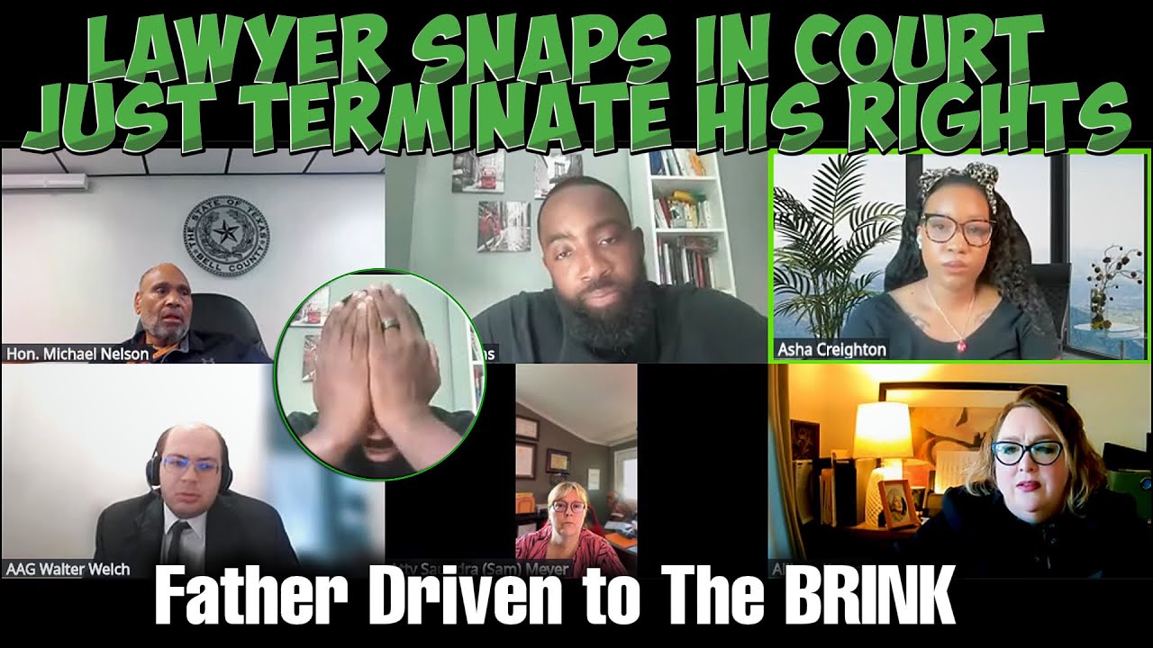 Lawyer SNAPS in Court: Just Terminate His Rights, He's Not Gonna See Them Anyway!