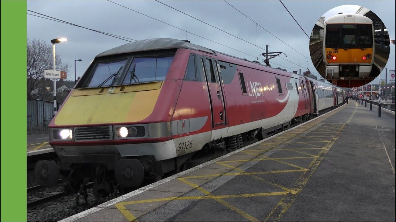 Trains at Grantham