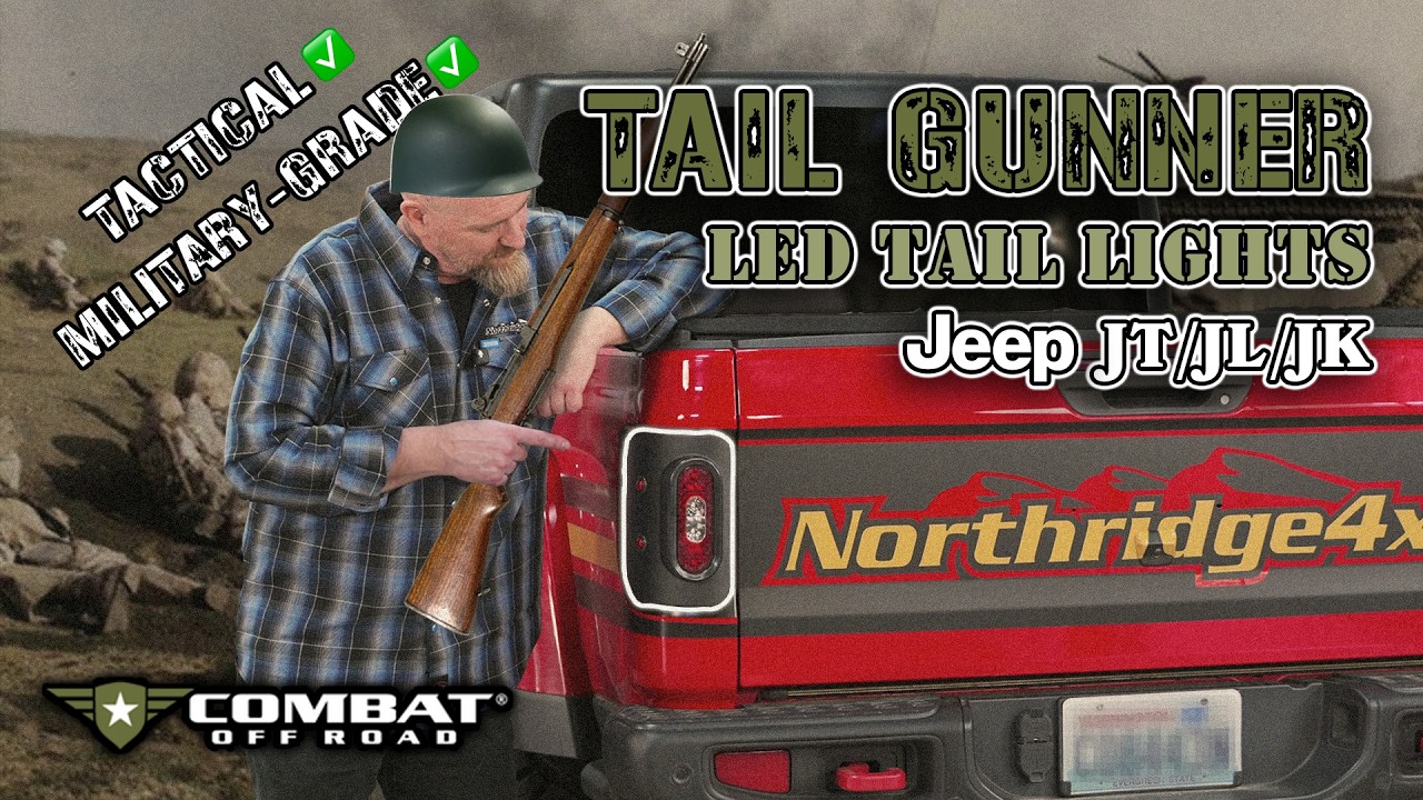 GAME CHANGING Tactical Tail Lights by Combat Off Road | Jeep JT/JL/JK