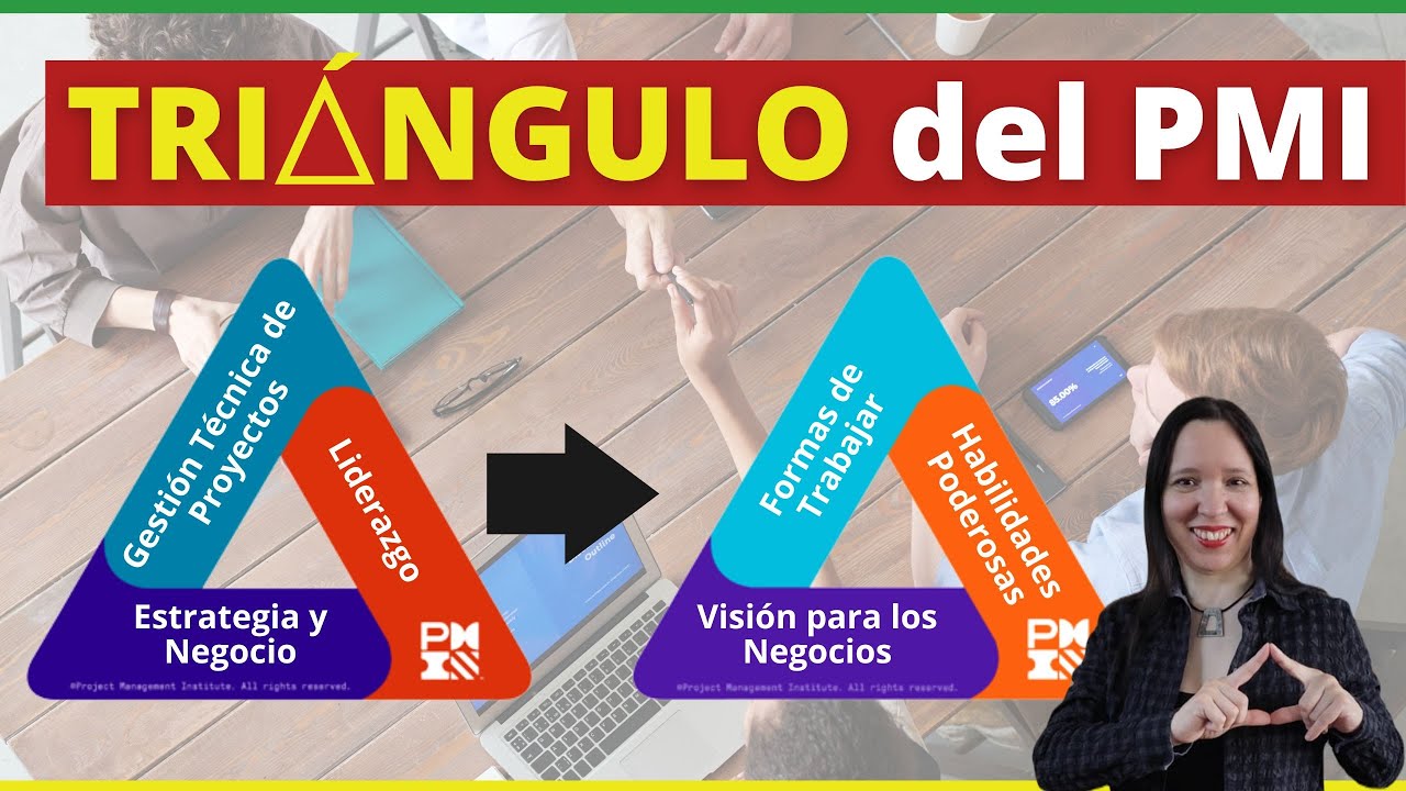 🔺 Tri&aacute;ngulo de Talento del PMI. Habilidades del Tri&aacute;ngulo del PMI