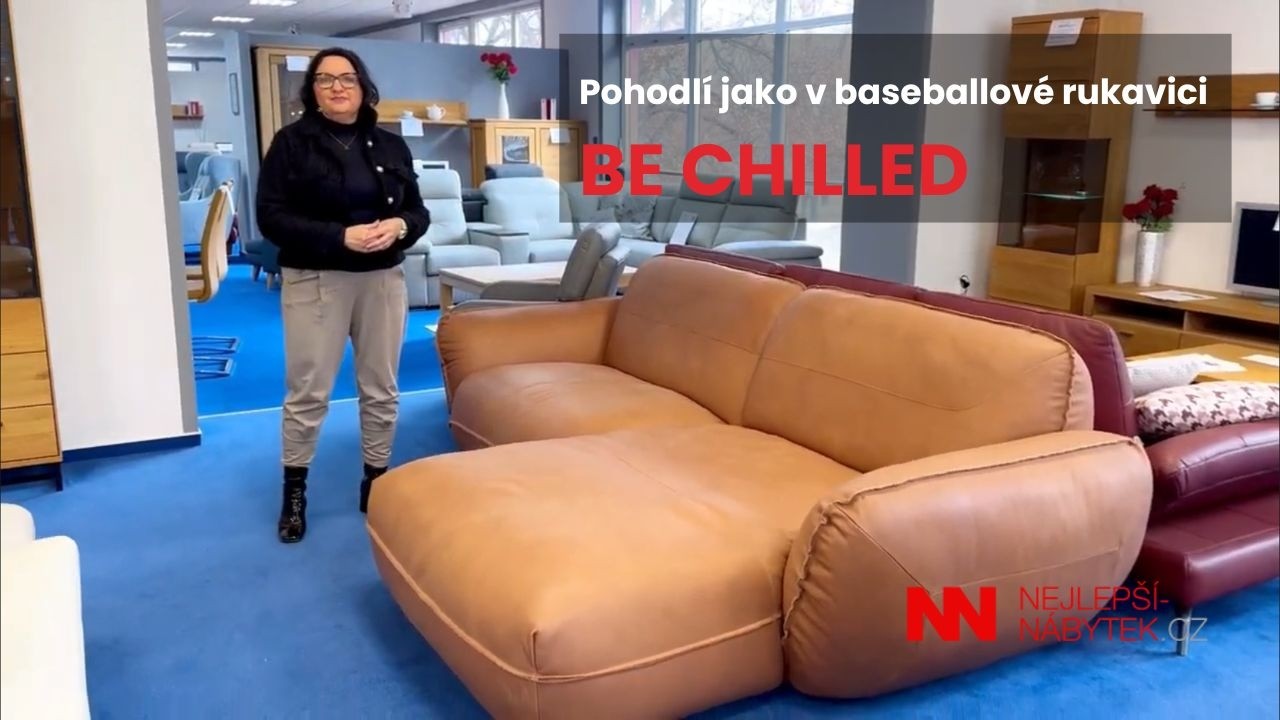 Be Chilled: Sedačka, která vás obejme jako baseballová rukavice