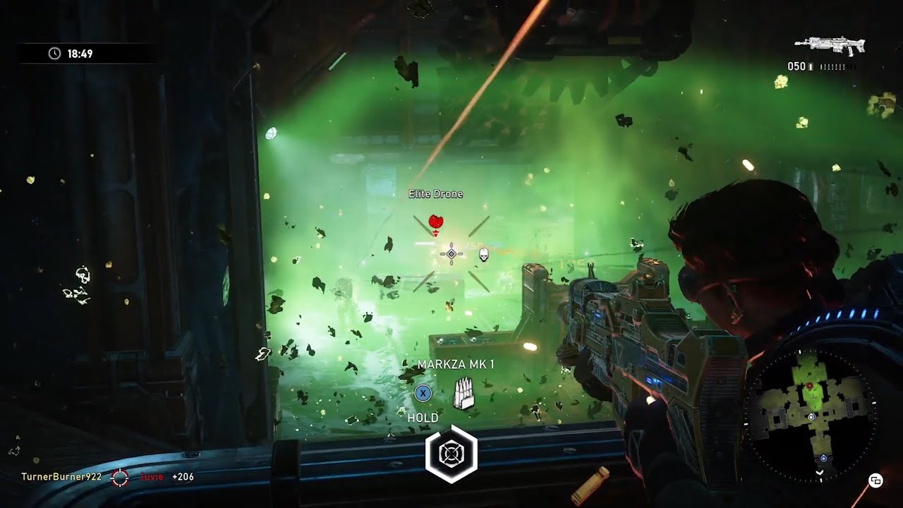 Gears 5 Master Escape (#3 time) (-02:59:02): Kait | Veteran gameplay on The Choke