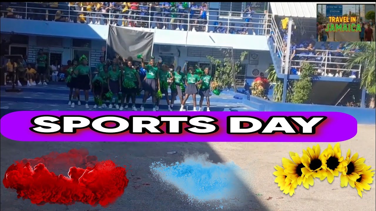 Travel With Me To Sports Day Cheer Leading Competition Feburary 2026 🇯🇲 