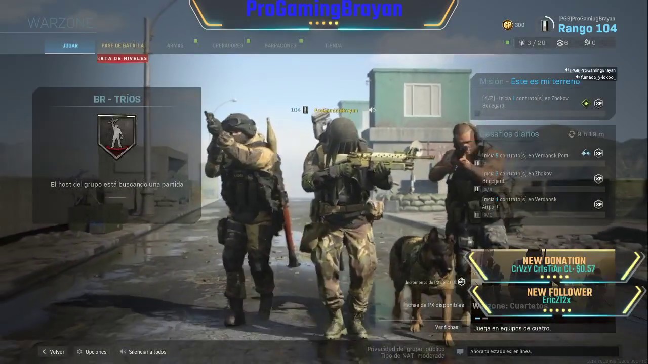 Jugando COD WARZONE con subs!