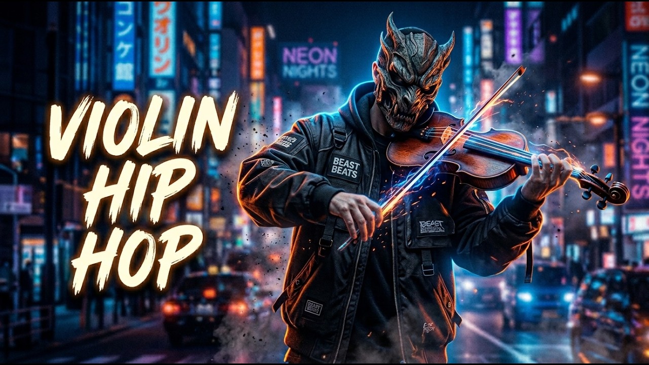 Cinematic Violin Hip Hop Music – Free to Use with Attribution | City Mood