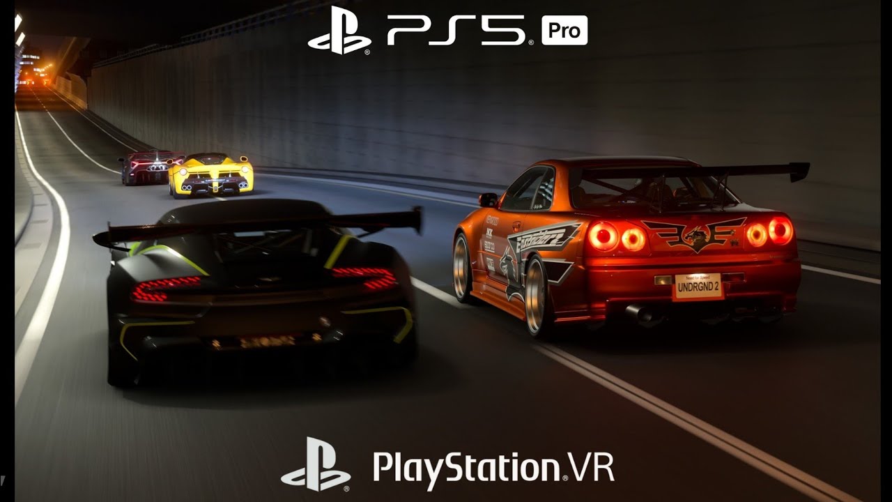 900+ BHP Nissan R34 GT-R | PSVR2 Tokyo Expressway at Night | GT7 | PS5 Pro