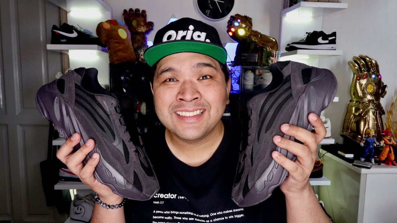 YEEZY 700 V2 VANTA EARLY UNBOXING! (VANTA vs STATIC vs GEODE!)
