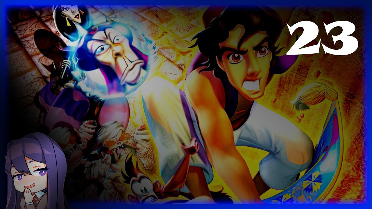 Let's Play Disneys Aladdin: Nasiras Rache (Blind / German) part 23 - Alte Stadt Level 3 / KikaTube