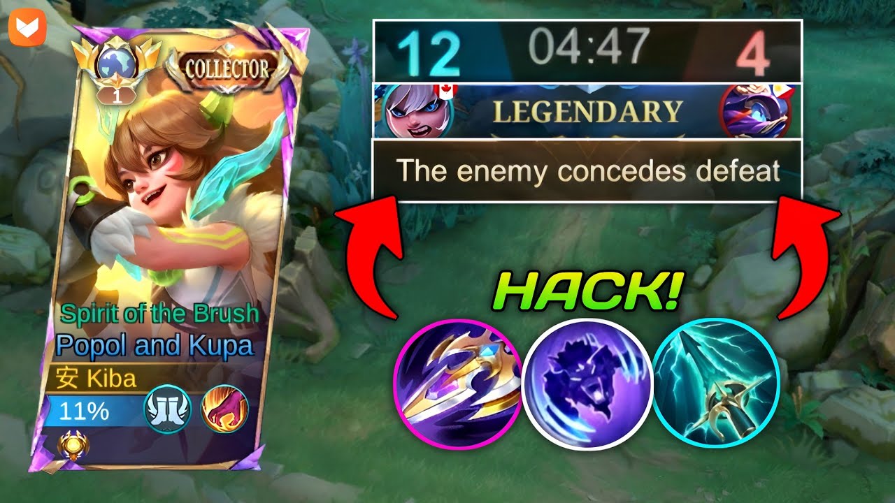 4mins LEGENDARY!! THIS POPOL AND KUPA INSANE ROTATION MADE ENEMIES SURRENDER FAST!! (solo rank)