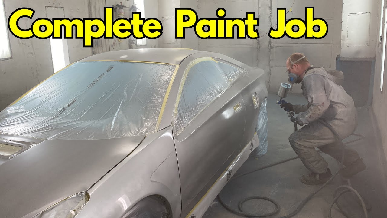 Complete Paint Job on a 7th Gen Toyota Celica!!