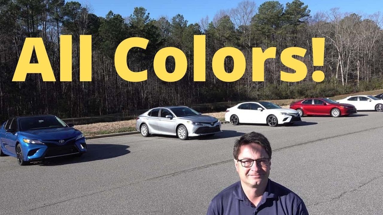 All 10 Colors of 2020 Toyota Camry in Detail