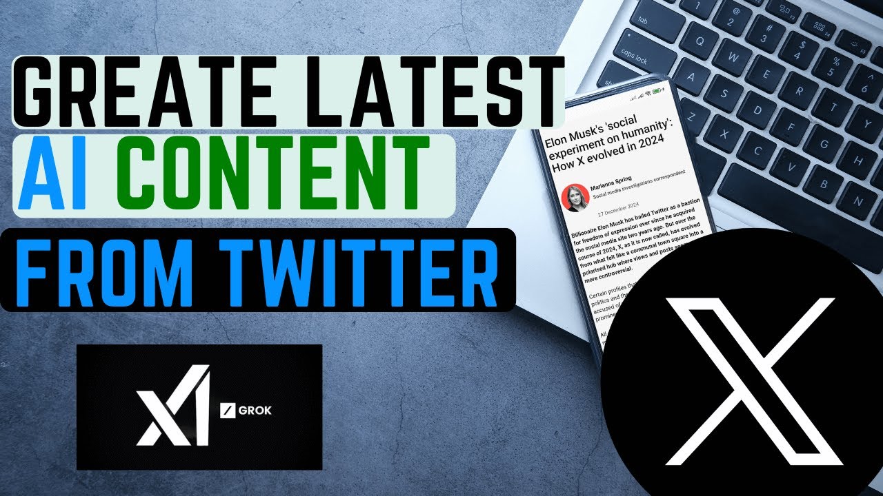 How To Create Latest AI News Articles With Grok On X(Twitter) Account