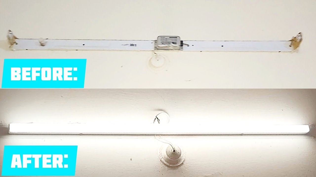 How to Change Old Fluorescent Tubelight To a New LED Tubelight | DIY
