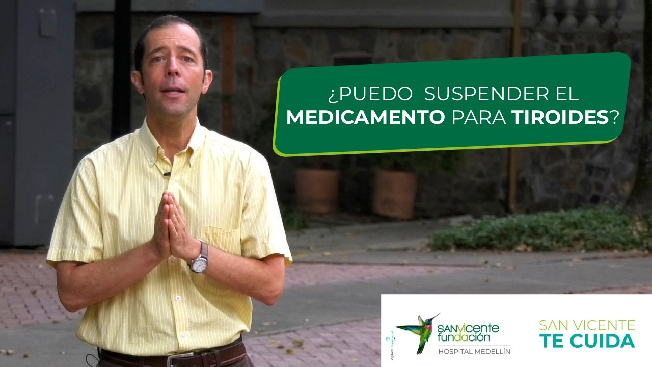 ¿Puedo suspender el medicamento de la tiroides?