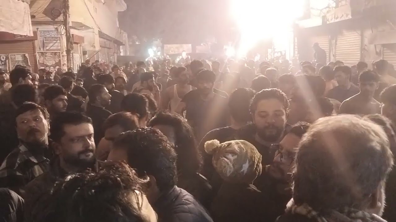 28 رجب18 جنوری 2026 مرکزی جلوس امام کالونی شاہدرہ لاہور