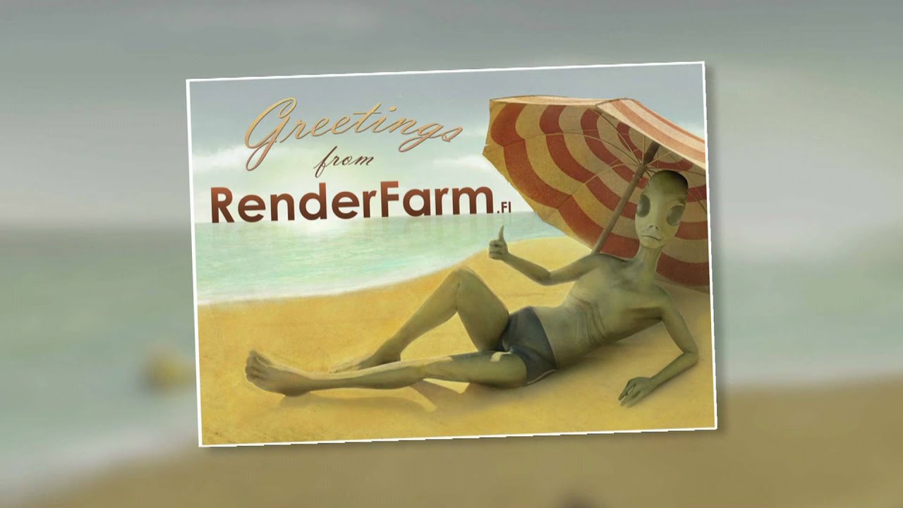 RenderFarm.fi advertisement in Assembly 2009