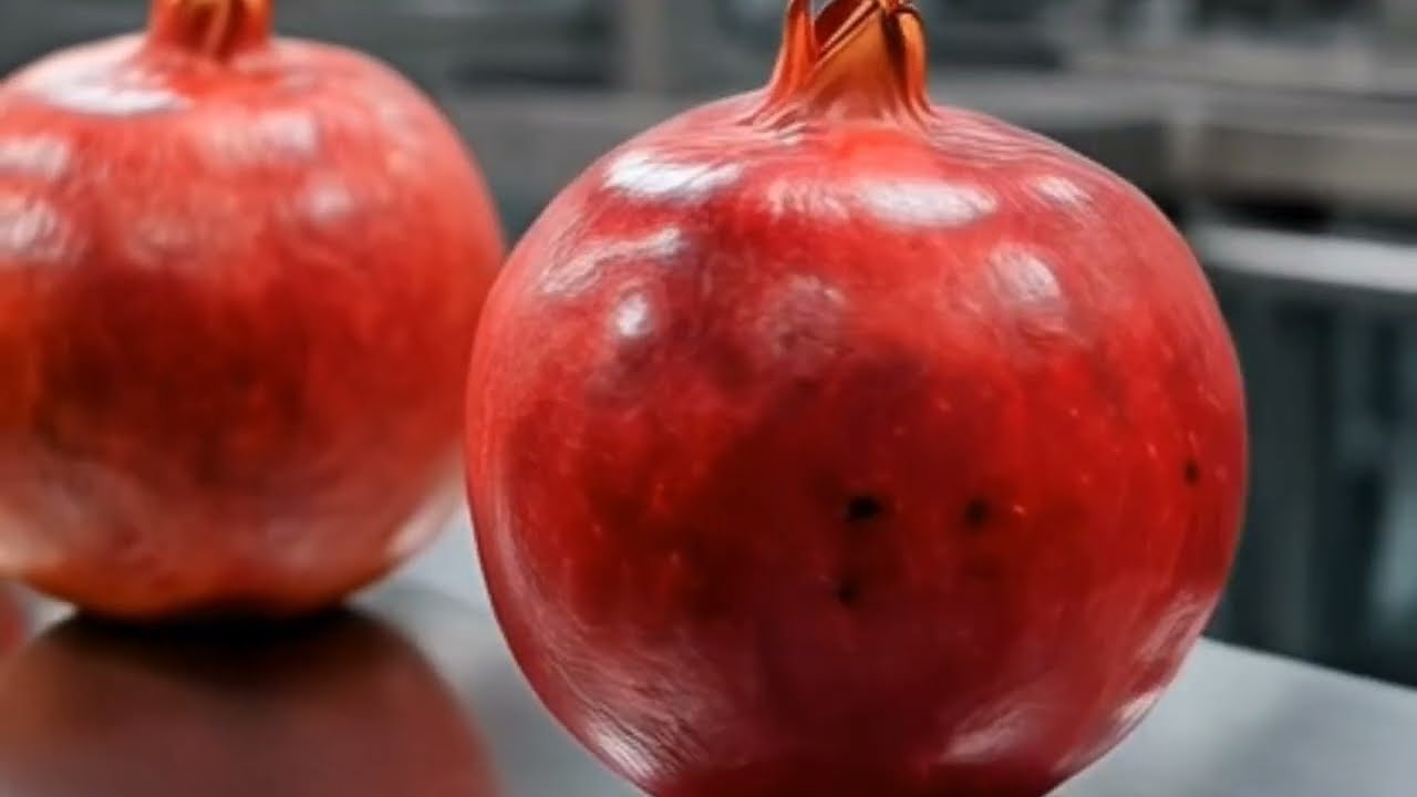 “Inside a Pomegranate Juice Factory | AI Video”)
