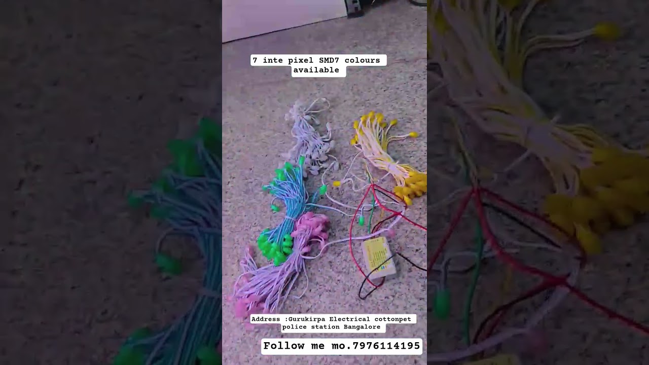 running light full copper wire Gurukirpa Electrical cottonpet police station road Bangalore #viral