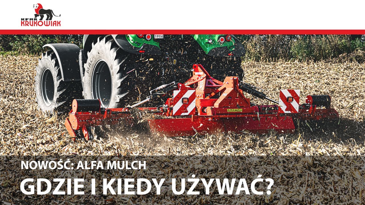 NOWOŚĆ Alfa Mulch - Gdzie i kiedy używać?