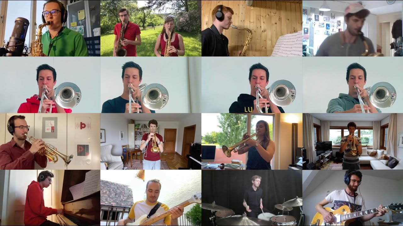 Work Song by Nat Adderley | Polyband Z&uuml;rich (Quarantine Band)