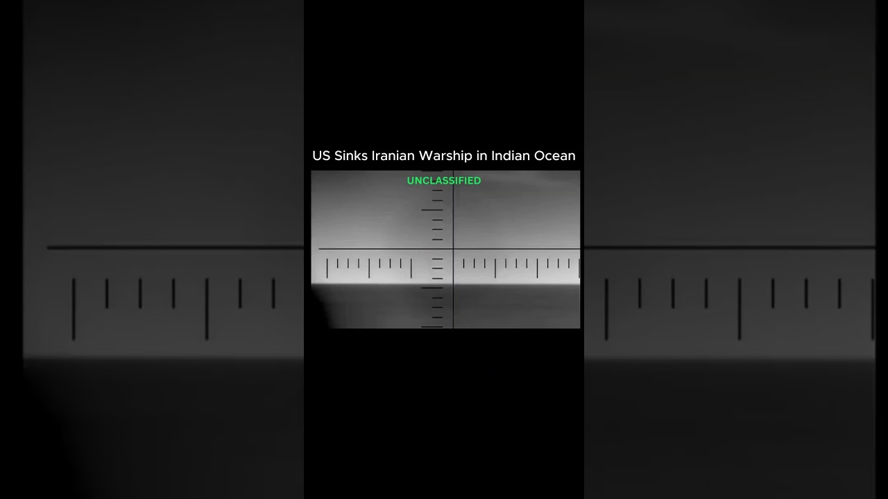 US Submarine Sinks Iranian Warship IRIS Dena in Indian Ocean &ndash; First Torpedo Kill Since WWII