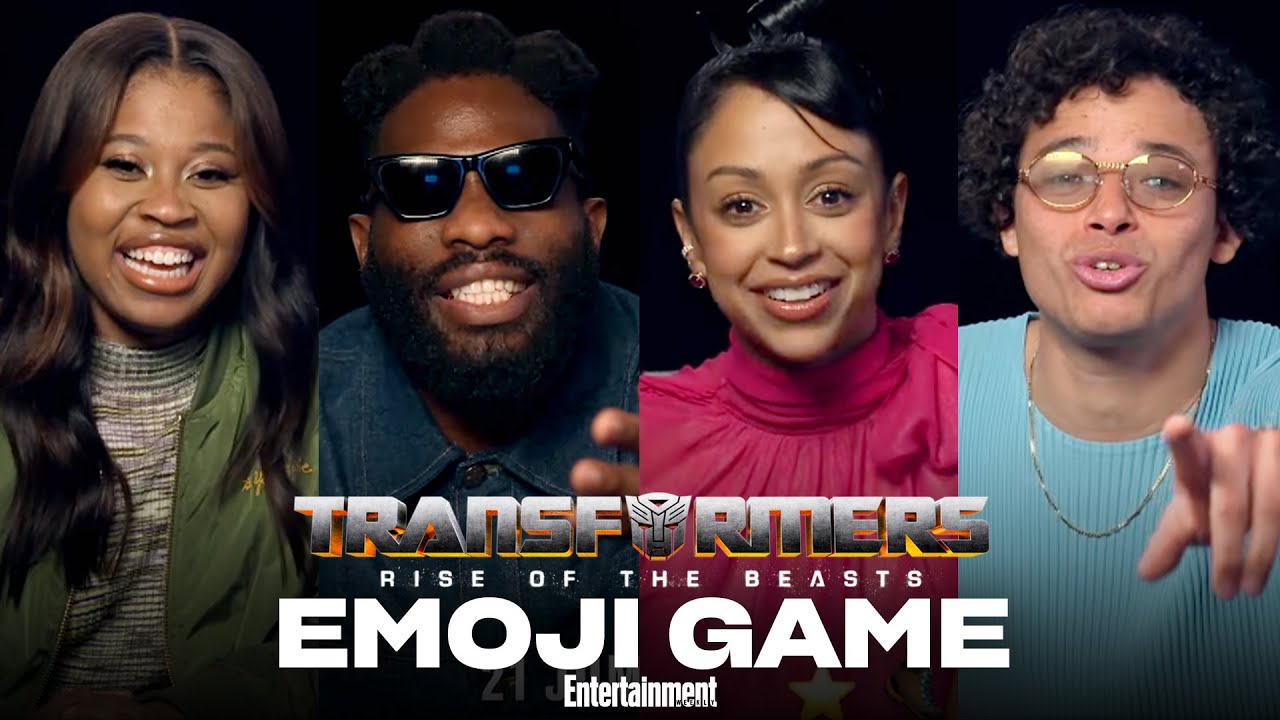 The Cast of ‘Transformers: Rise of the Beasts’ Plays The Emoji Game | Entertainment Weekly