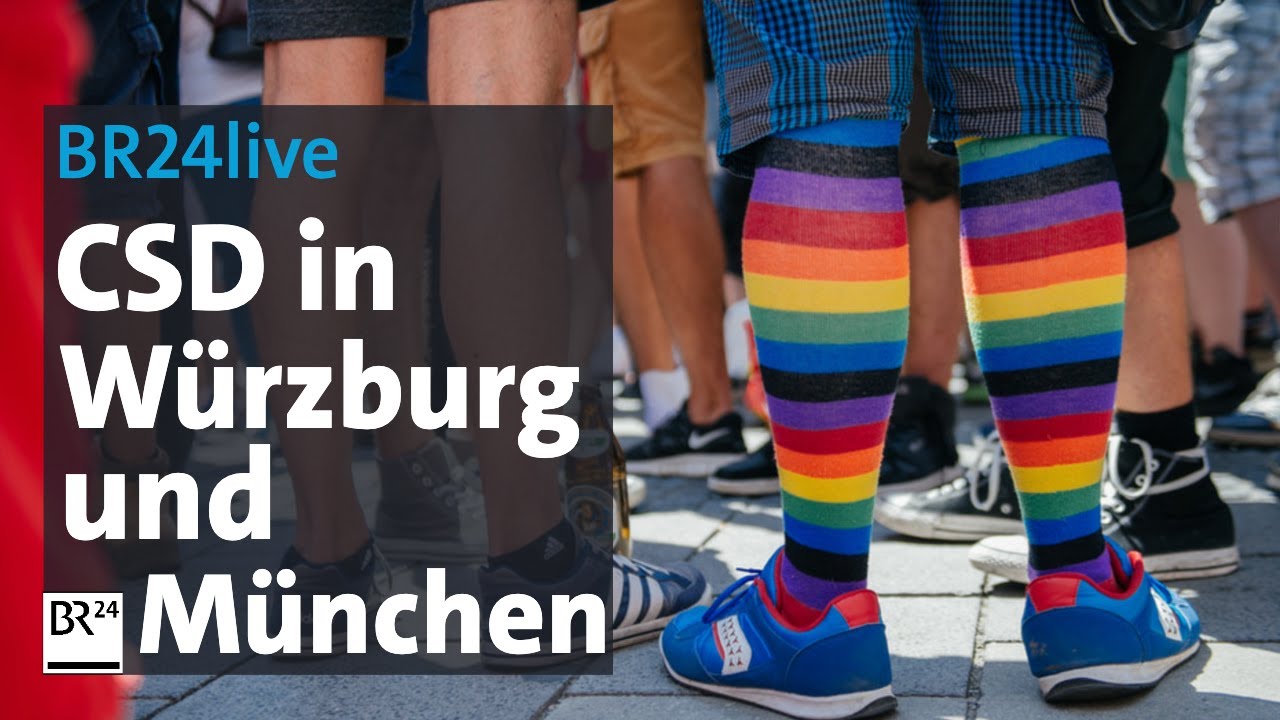 Christopher Street Day in München und Würzburg | BR24live