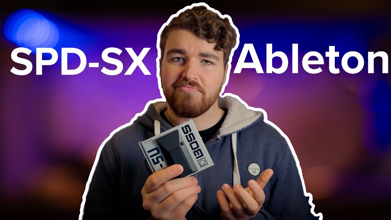 Use a Foot-switch to Control the SPD-SX and Ableton