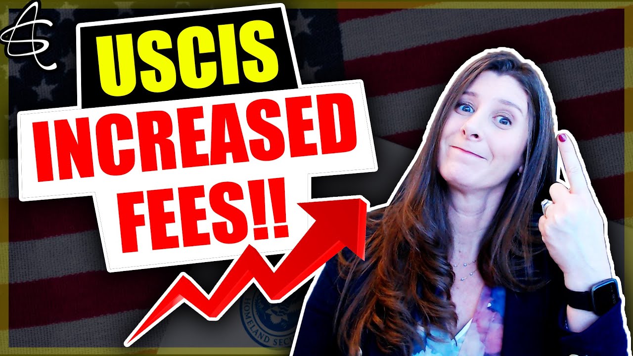 USCIS INCREASED FILING FEES! HUGE Increases for N-400, I-485, I-129 and so many more!