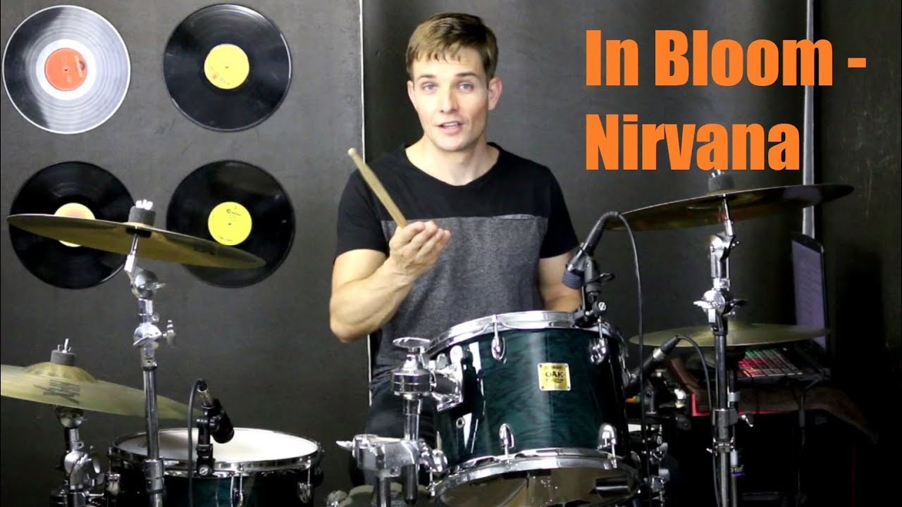 Учебное пособие по игре на барабанах In Bloom — Nirvana
