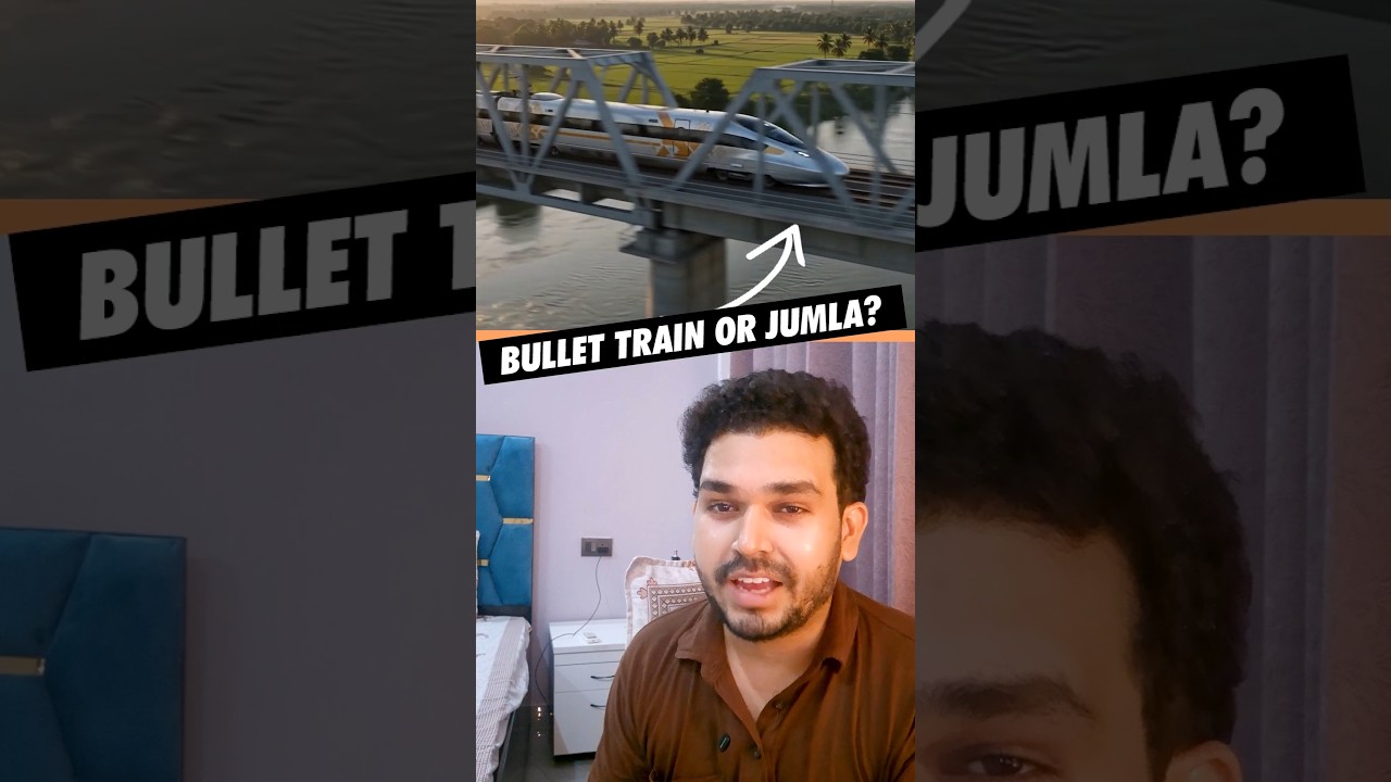 Is India's Bullet Train Just a Jumla? 🤔
